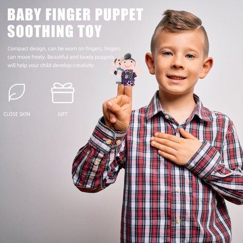 18 Stück Tierpuppen Familie Fingerpuppen Kinderfingerpuppen - Bild 10 von 24