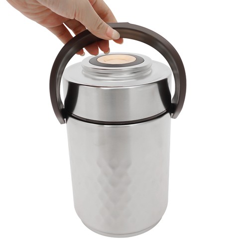 Stainless Steel Vacuum Thermal Lunch Box 3-Tier Insulated Food Container 67.64oz - Picture 19 of 19