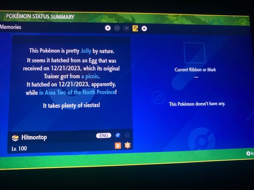 Pokemon scharlachrot und violett glänzend Hitmontop 6IV kampfbereit schnelle Lieferung - Bild 4 von 4