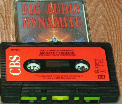 Big Audio Dynamite Megatop Phoenix CASSETTE ALBUM Electronic House Breaks Pop - Picture 5 of 12