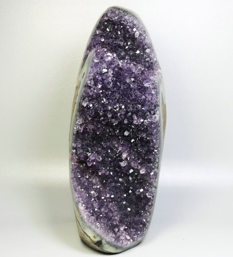3.39lb Natural Amethyst Quartz Crystal Cluster Geode Stone Mineral Specimen
