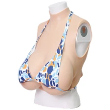 Silicone Breast Form Plate Fake Boobs Silicone Gel Filler S Cup Crossdresser