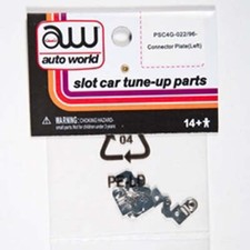 Auto World 4Gear Chassis Tuneup Parts Connector Plate Left Ho Slot Car