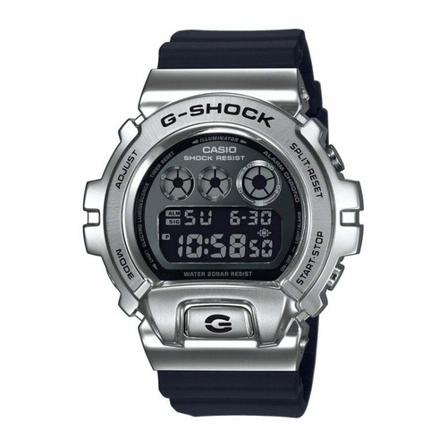 NEW Casio G-Shock GM-6900-1ER Cassa Acciaio e Resina Cinturino Balck Cool |  eBay