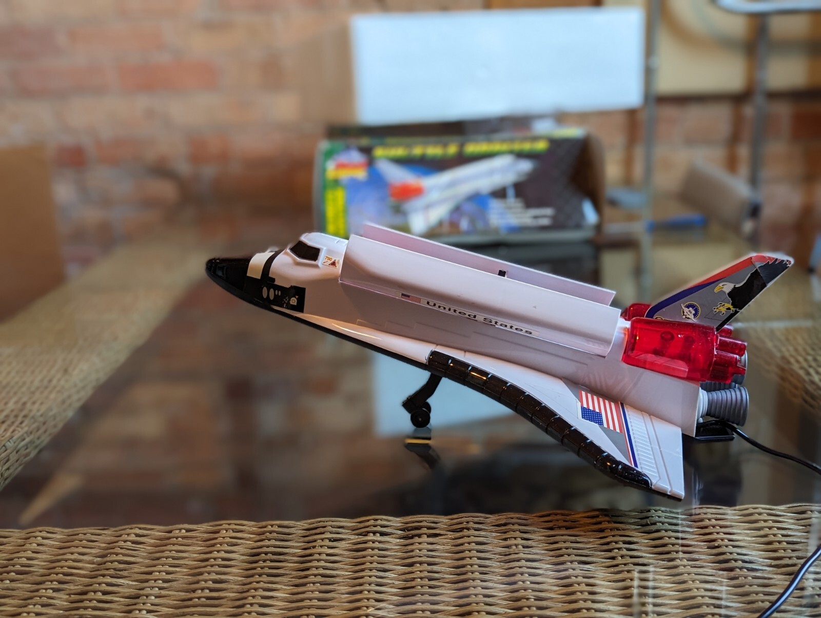 Remote Control Rope Shuttle Fast Lane RC Shuttle Orbiter — Remote Control Space Shuttle — Tested ...