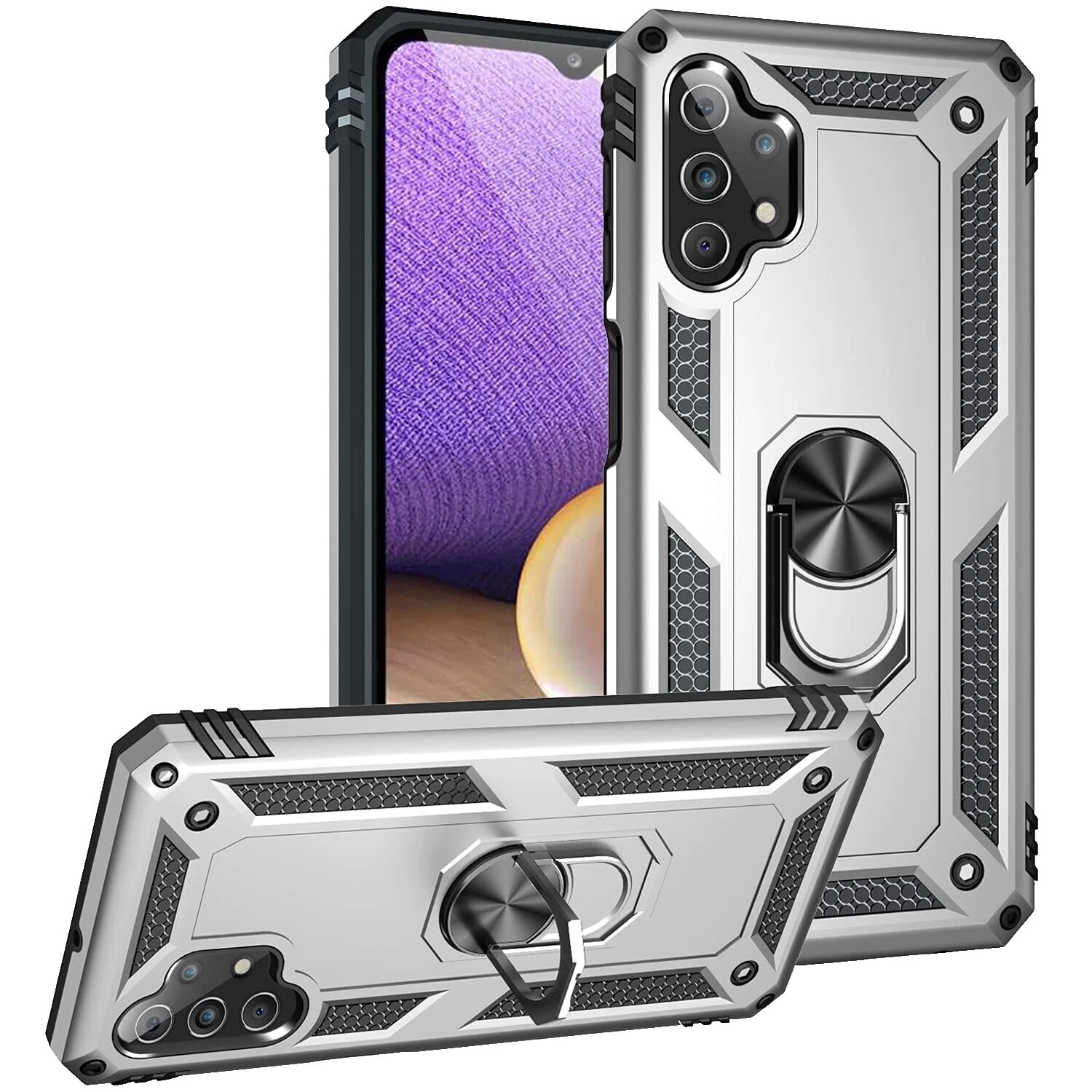 Teléfono celular Samsung metal parachoques