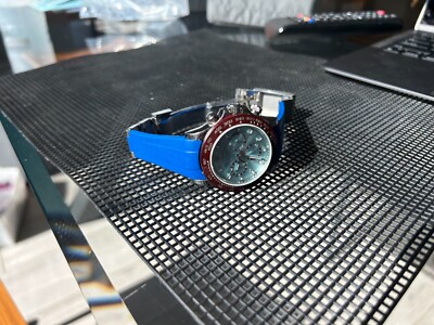 20mm Royal BLUE Vulcanized caoutchouc rubber Strap Rolex Daytona