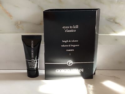 Giorgio Armani Eyes to Kill Mascara 2mL & Luminous Silk Primer 5 ml