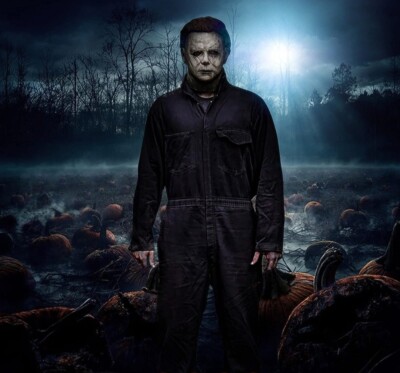 Michael Myers Mask, Halloween Horror, Scary Killer Cosplay, adult size, unisex