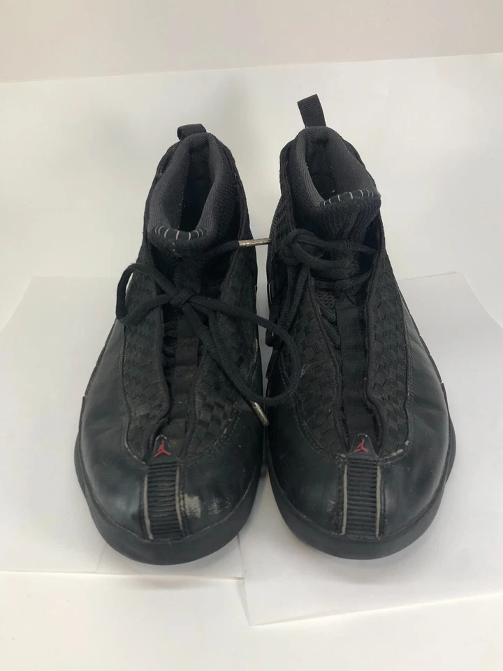 Raro 2007 Nike Air Jordan 15 Retro Stealth Negro Para hombres Talla EE. UU. 10 Zapatos Foto 4 de 4