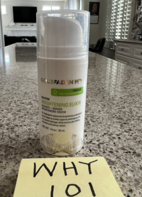 Goldfaden MD Brightening Elixir Protect and Repair Serum 1oz/30mL FULL SZ RET$80