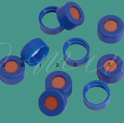 100x/pack 2-SVWGKST-CPK 2ml 9mm Screw Top Sample Bottle Set with Label 64   #E2