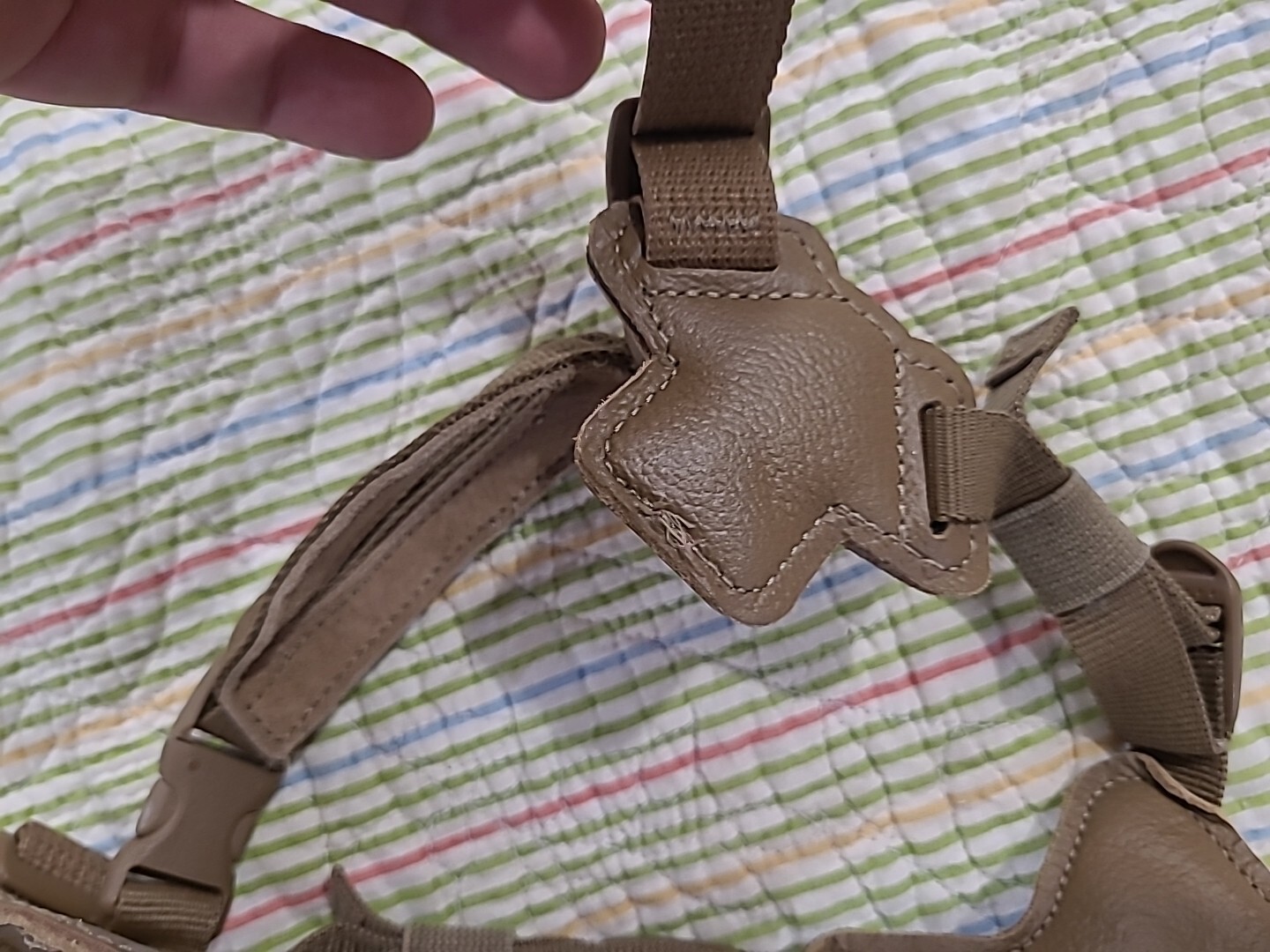 USMC Coyote Helmet 4-Point Retention Chin Strap XSmall-Small