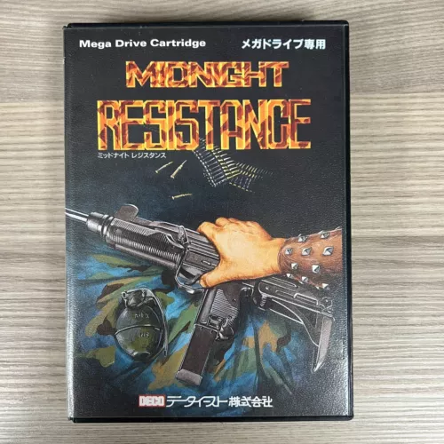 UNTESTED MIDNIGHT RESISTANCE SEGA MEGA DRIVE CARTRIDGE 1991 JAPANESE VERSION
