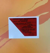 1982 1983 Honda Big Red Side Decal ATC200E ATC H300