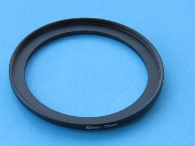 62mm to 72mm Step Up Step-Up Ring Camera Filter Adapter Ring 62-72mm - Image 3 of 3