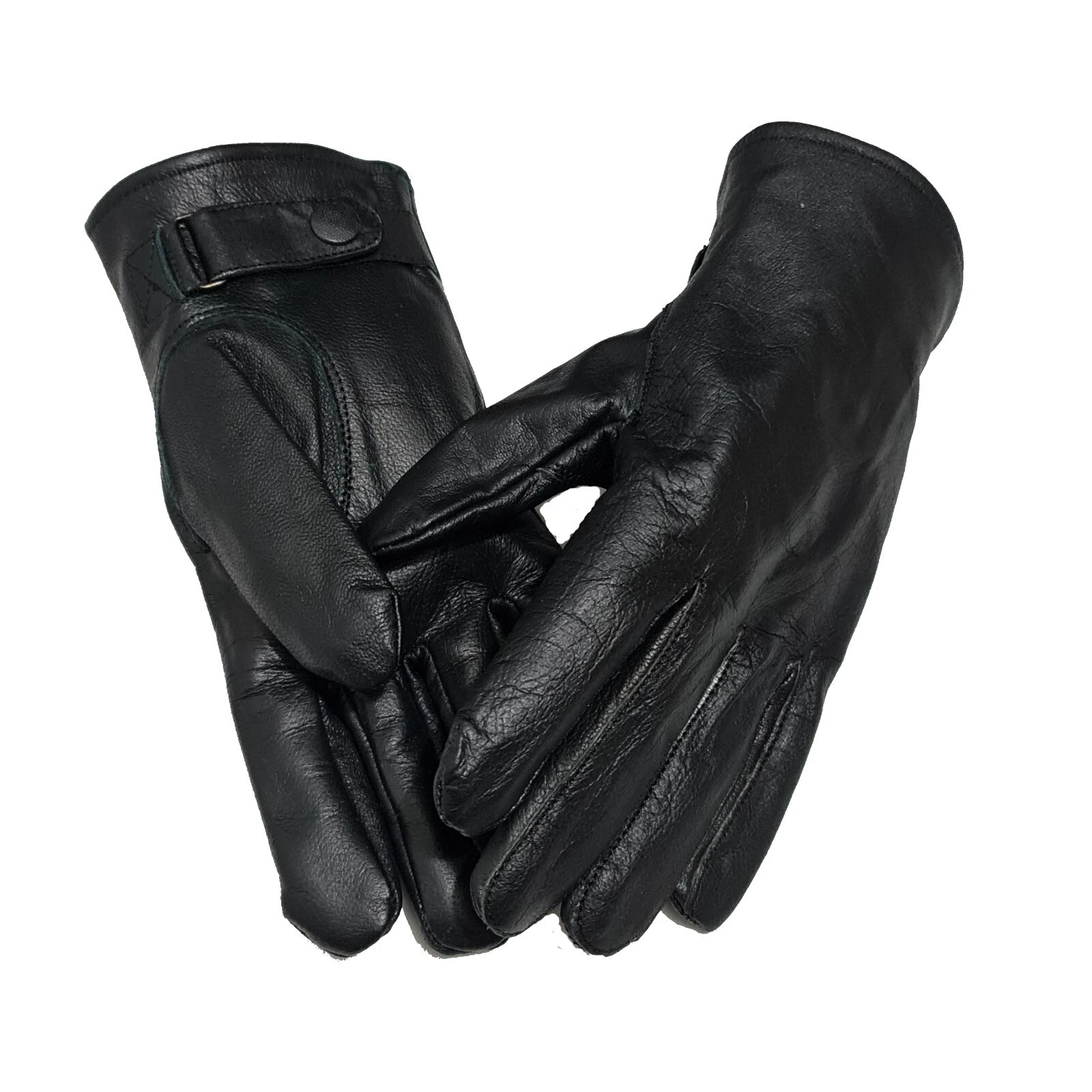 Leather Men's Gloves Leather Gloves Winter Men's Gloves Warm Size XL