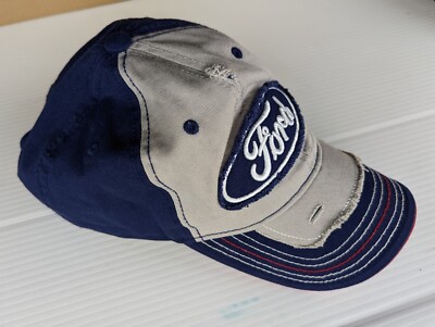 帽子 ford custom cap Ford Logo 3D Charcoal Hat - Official Ford Merchandise