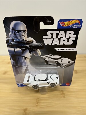 Hot Wheels Star Wars Stormtrooper Character Car 2024 Ages 3+ May the 4th