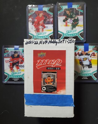21-22 MVP 1-282   rookie redemptions Mascots,Before & After, Hart attack inserts