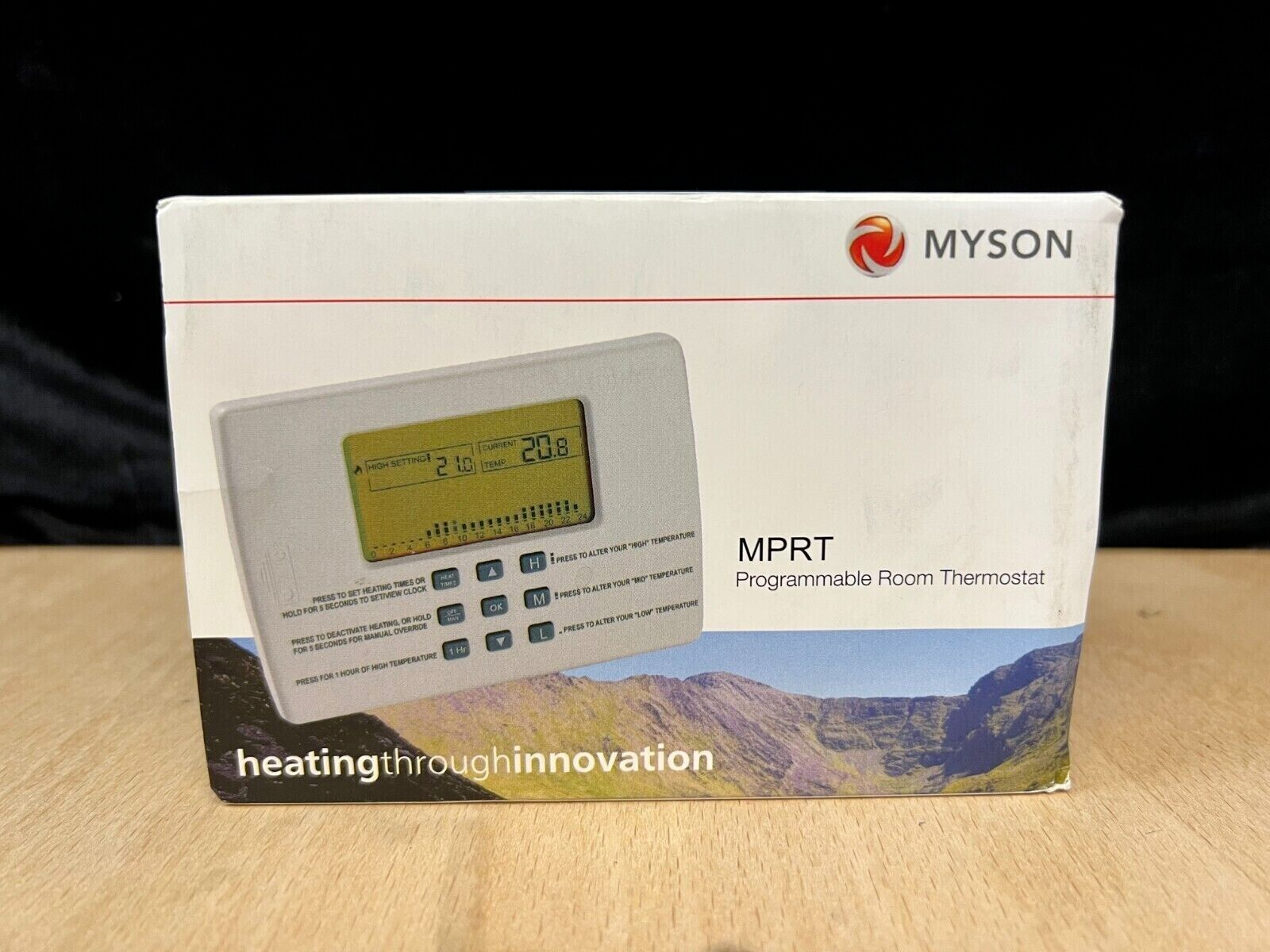 Myson MPRT Digital Programmable Room Thermostat WIRED | eBay