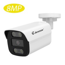 8MP PoE Security IP 4K Bullet Camera 100ft Night Vision Waterproof Add-on RTSP