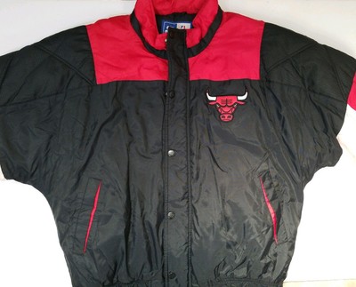 bulls starter jacket ebay