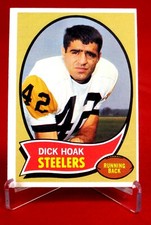Dick Hoak TOPPS Football Card 1970 #28 NFL VG (2)