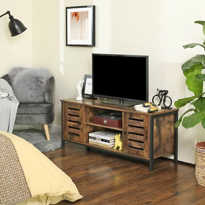 TV-Schrank Fernsehtisch Lowboard mit 2 Schränken + 2 Regalebenen VASAGLE LTV43BX - Bild 1 von 4