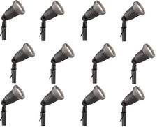 Lot of 12 Malibu CL507 20w Metal Landscape Li...