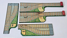 Vintage Cragstan Tin Litho Train Track Lot