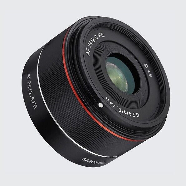 teksten tv Moederland Samyang AF 24mm F/2.8 FE Full Frame Wide Angle Lens for Sony E-mount for  sale online | eBay