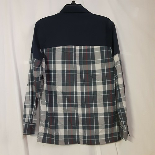 WRANGLER ATG All Terrain Gear Overlay Flannel Shirt Long Sleeve Plaid Size S - Picture 4 of 5
