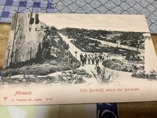 Marsala Trapani, villa Garibaldi, primi 900