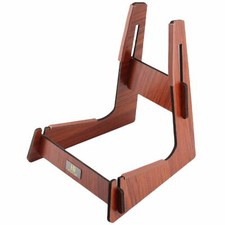 Black vinyl record display stand playback stand solid wood