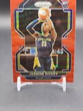 Jasmine Dickey - 2022 WNBA Prizm - Ruby Wave #41 - Rookie RC - Dallas Wings