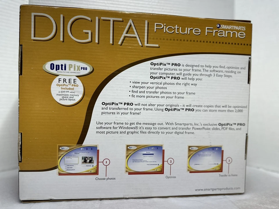 Smartparts SPX8 8" Digital Picture Frame - Image 2 of 2