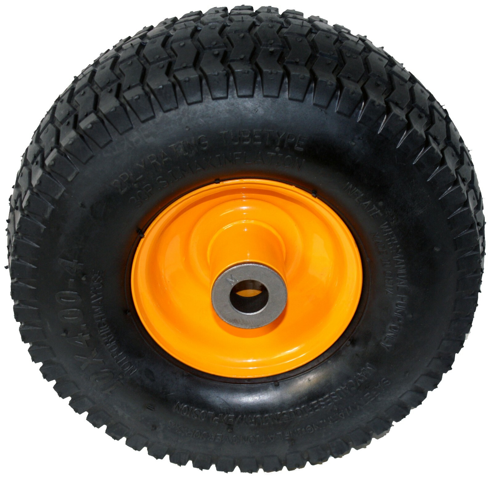 10X4 00 4 2 Ply Tube Type Tire W 3 4 CH Used On Weedeater One Riding 10x4 00 4 2 ply tube type tire w 3 4 ch used on weedeater one riding