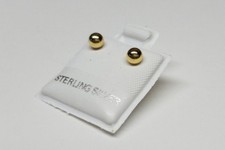 GENUINE 18K GOLD over 925 STERLING SILVER CLA...