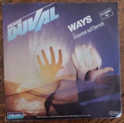 Single Schallplatte Frank Duval   Ways