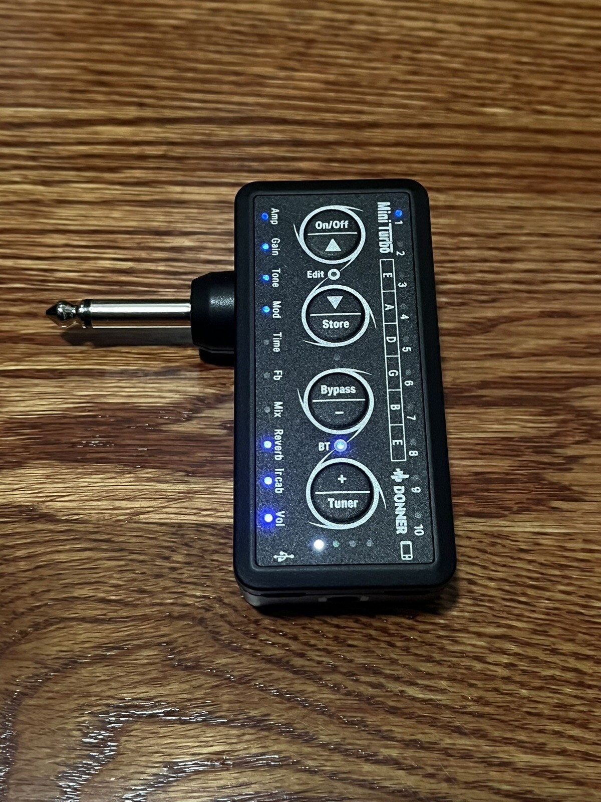 Donner Guitar Headphone Amp Mini Turbo Portable MultiEffects Delay Reverb USB eBay