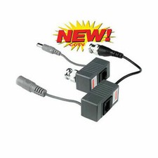 1 Port Passive Power Video Balun Over Cat5 Transceiver Security Camera f