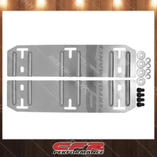 Cobra-Tek Fits Emc Aluminum Steel Flat Radiator Mounting Bracket Kit