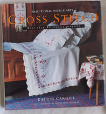 Traditional Needle Arts CROSS STITCH 30 classic projects chart design book 1994