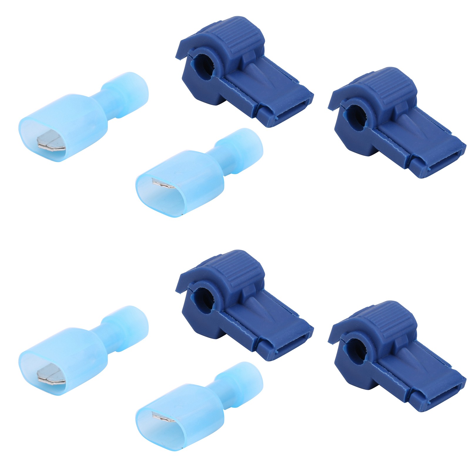 120 Pairs Quick Splice Wire Terminals Convenient Electrical Connector Kit For☜