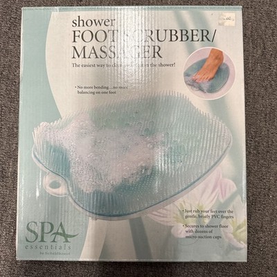 Spa Essentials Shower Foot Scrubber/Massager
