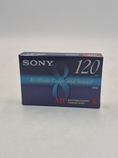 New Sealed Sony 120 min 8 mm Standard Video Cassette P6-120MPL 