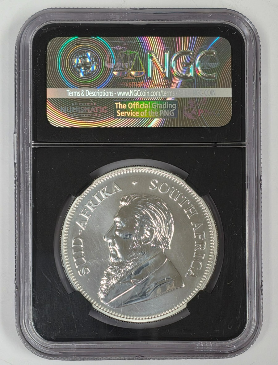 2017 南アフリカ 1ランド 50周年記念 銀貨 NGC SP70 101 南アフリカ