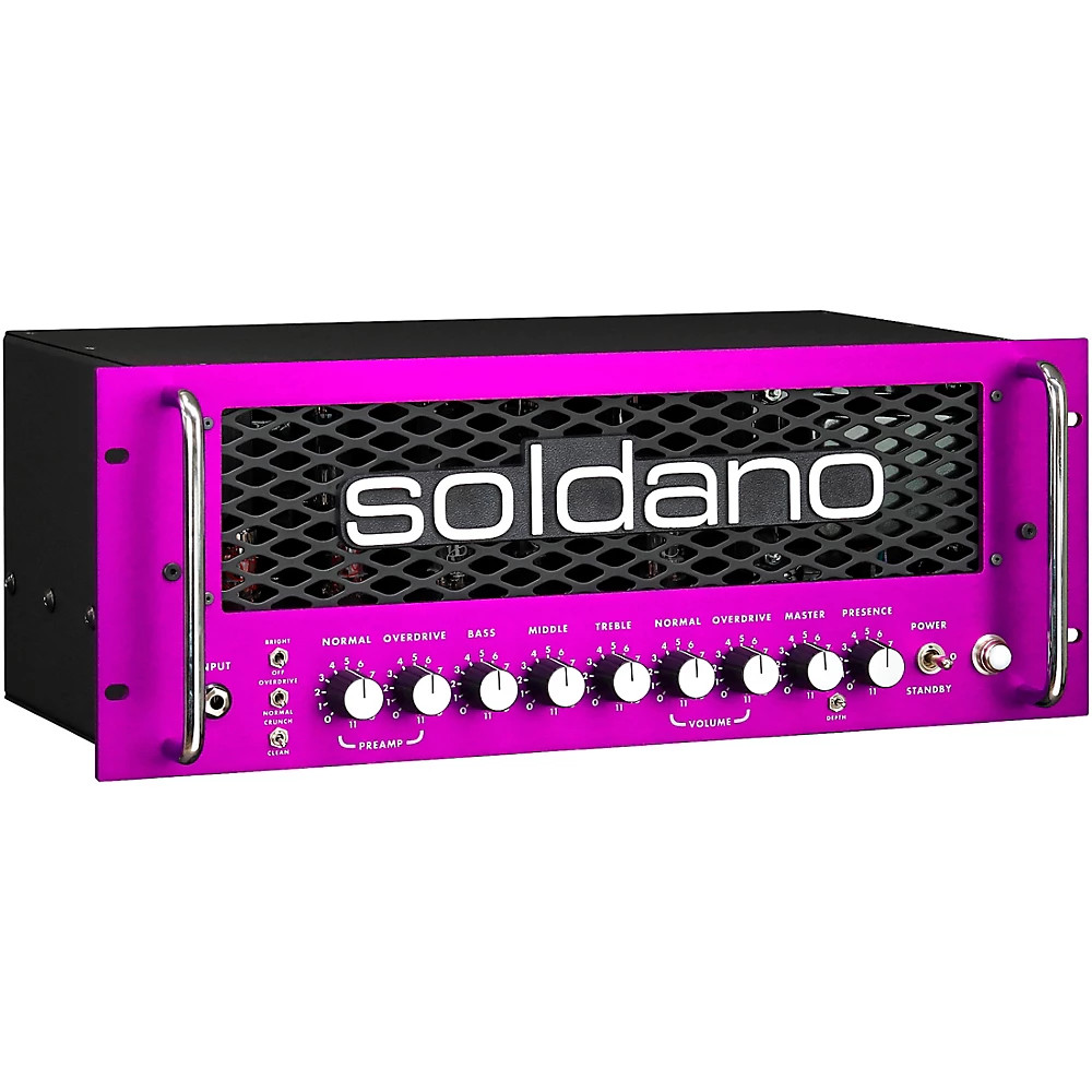 Soldano SLO-100R 100W Rackmount Tube Guitar Amp Head Refurbished