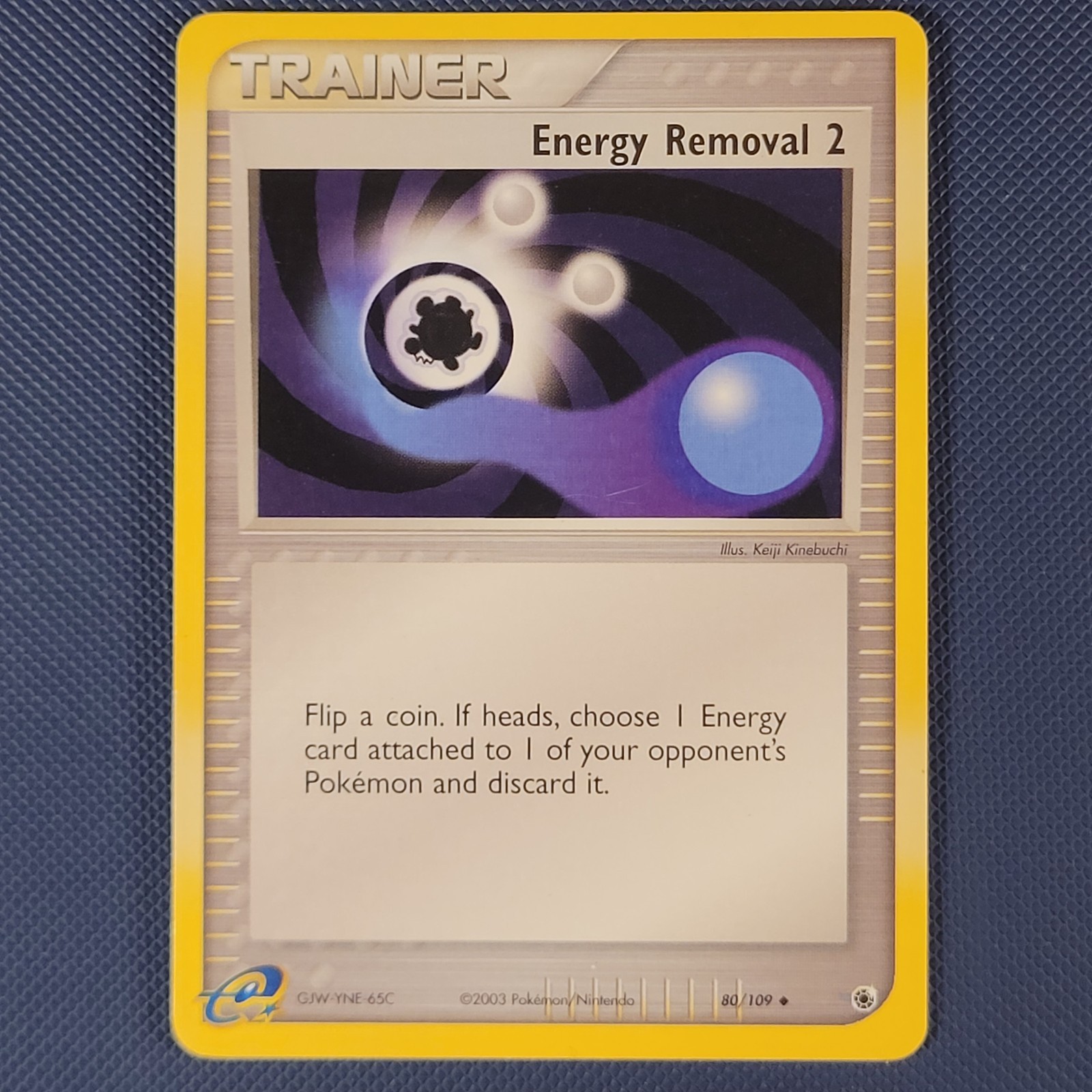 Energy Removal 2 80/109 - EX Ruby & Sapphire - Uncommon Pokemon Card - NM